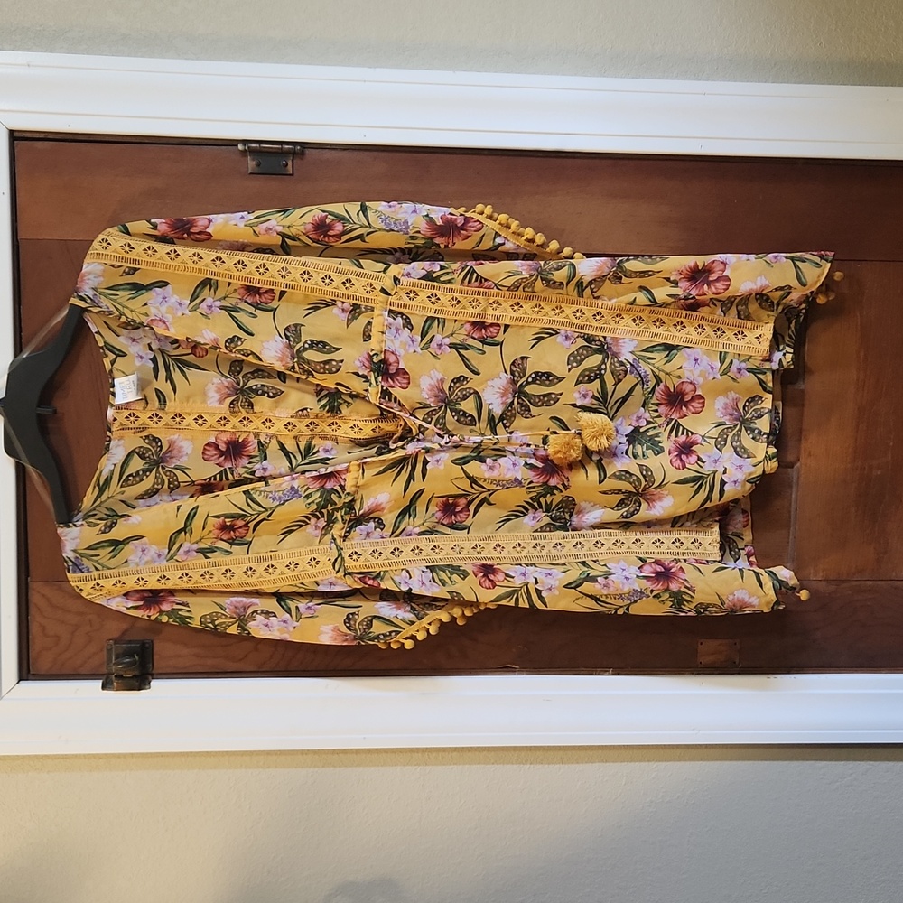 Time And Tru Kimono Bathing Suit Cover